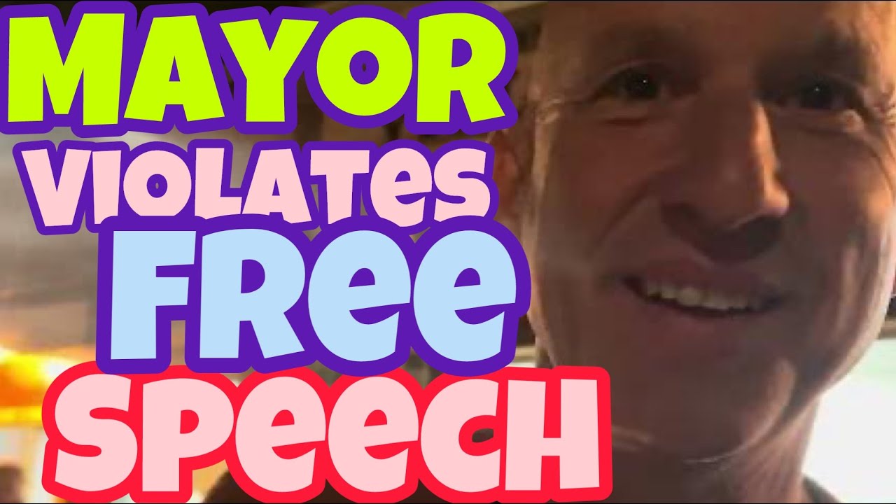 Corrupt Springs NY! Mayor violates free speech 😡‼️