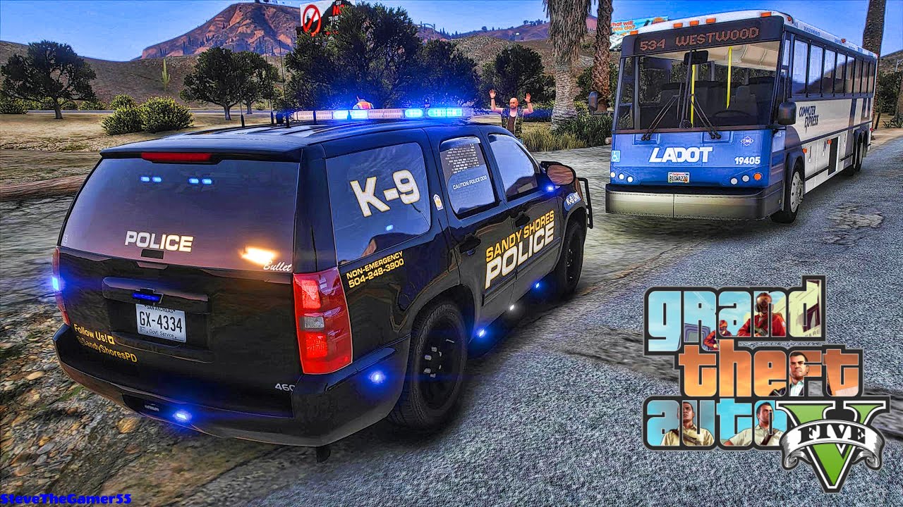 GTA 5 Mod Sheriff Monday K9 Patrol|| Ep 129| GTA 5 Mod Lspdfr|| #lspdfr #stevethegamer55