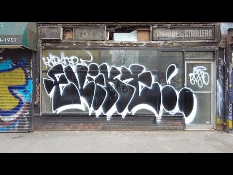 NYC GRAFFITI BOMBER EVIKT!