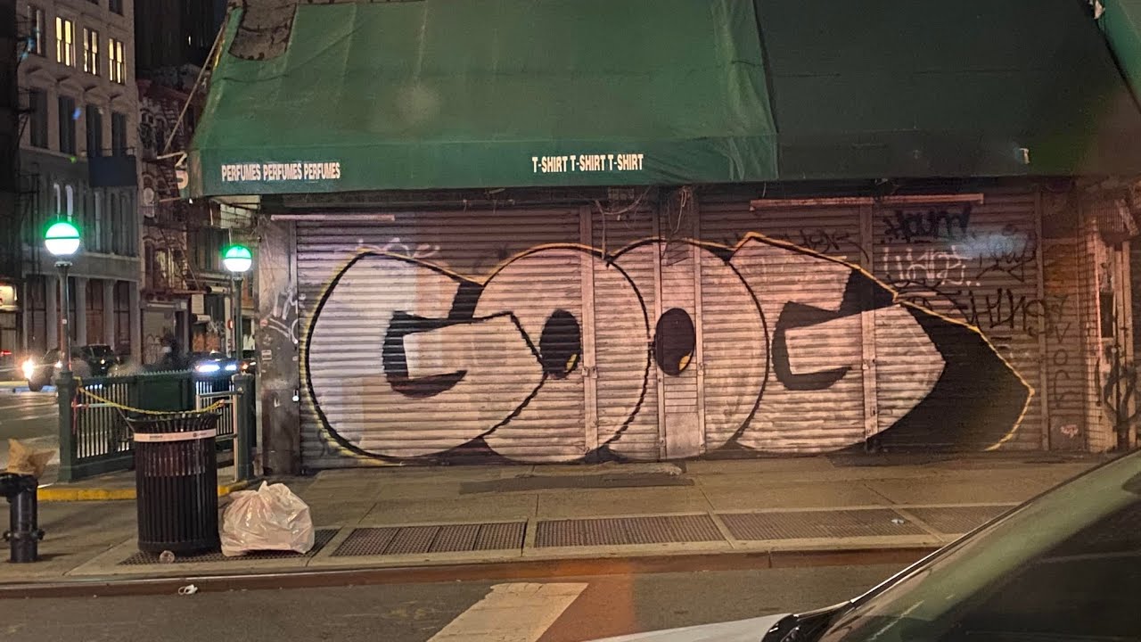NYC GRAFFITI BOMBER GOOG!