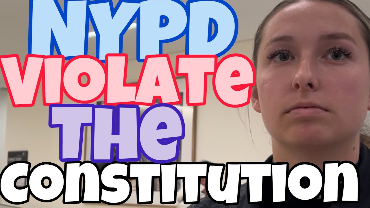 NYPD VIOLATES USA CONSTITUTION 🇺🇸 | #viral #copwatch #police