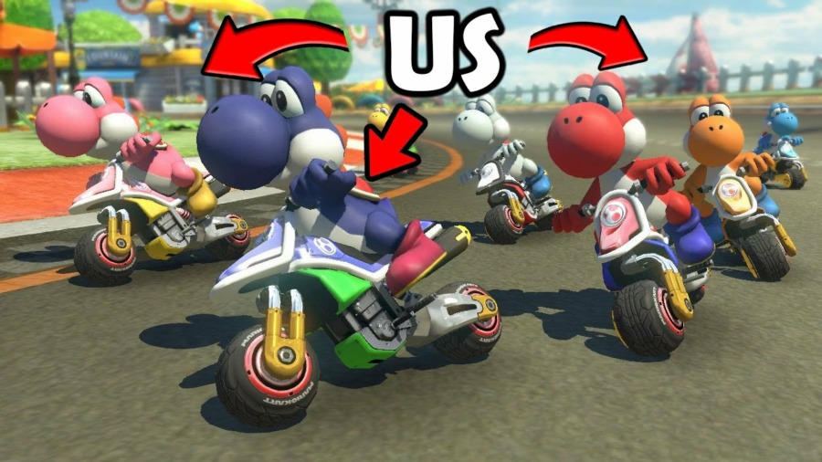 Racing VIEWERS in Mario Kart 8 Deluxe | JOIN IN!