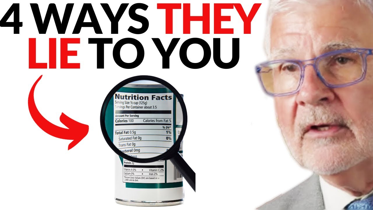 The 4 Ways They Lie About Sugar on Food Products! and how to read food labels | Dr. Steven Gundry