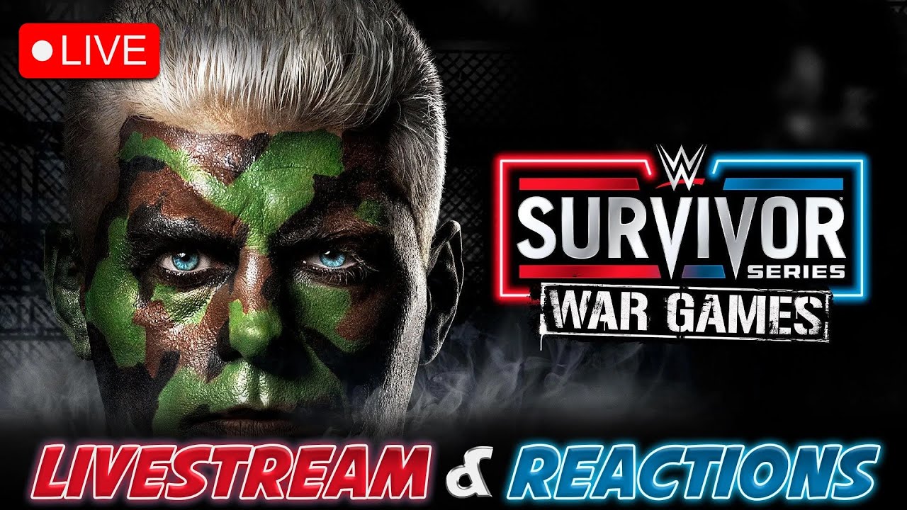 🔴 WWE Survivor Series War Games Livestream: IT’S PPV NIGHT!!!