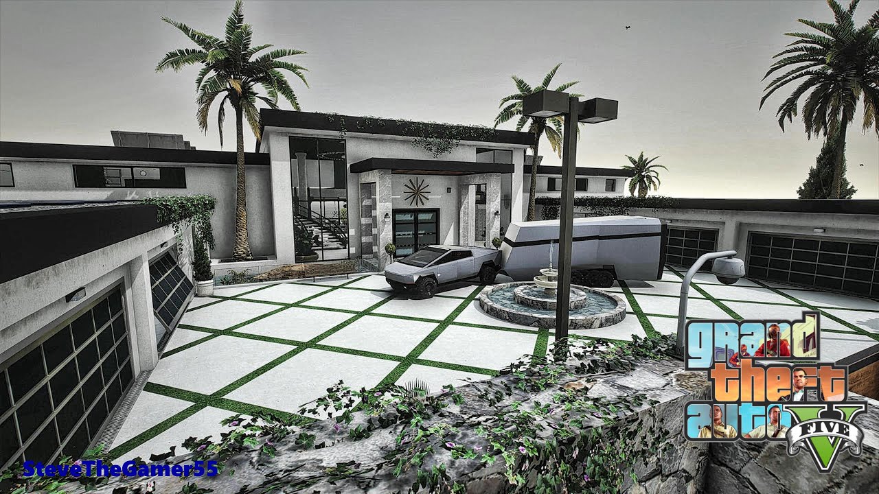 Billionaire’s Biggest New Mansion in GTA 5|  Let’s Go to Work 108| GTA 5 Mods| 4K