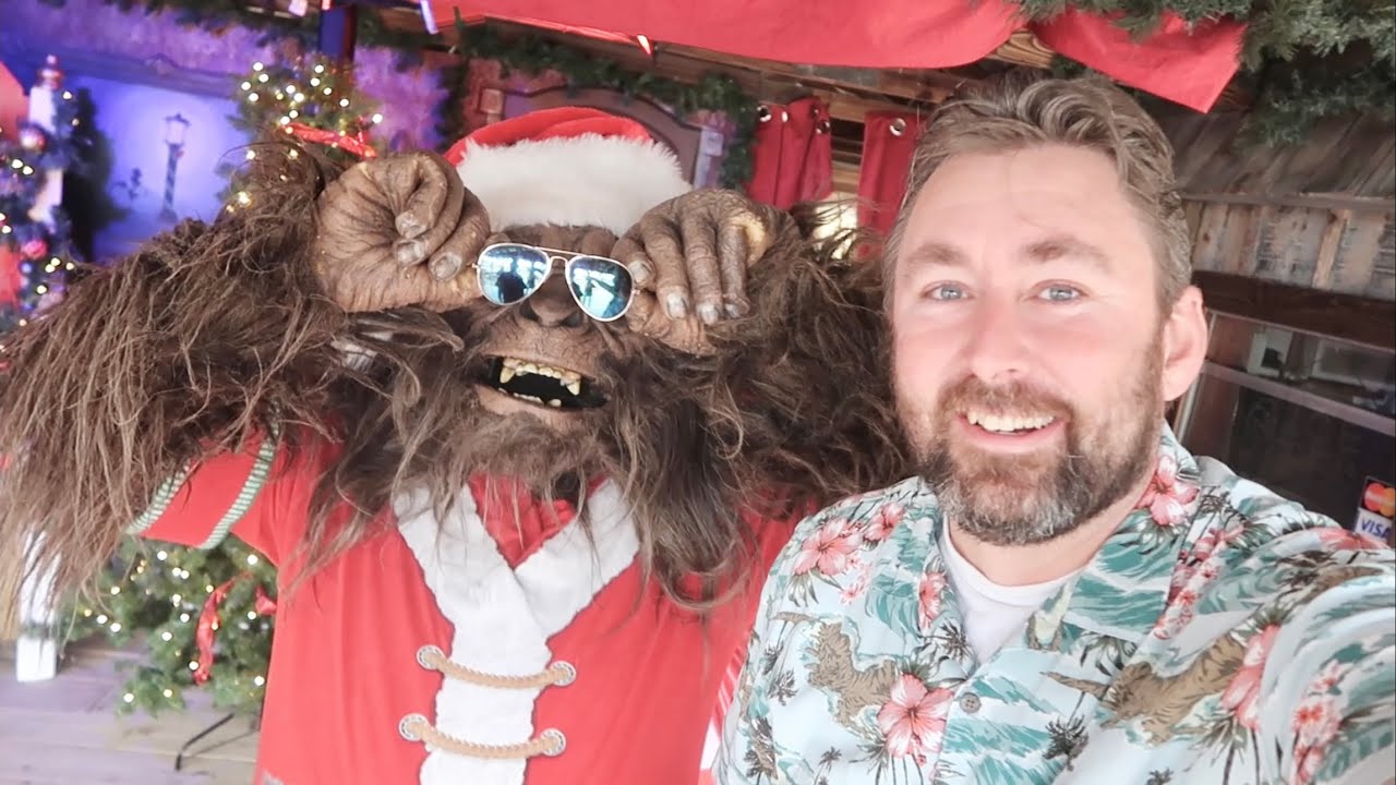 Gatorland Orlando At Christmas Time – Holiday Event With Krampus Croc & Swamp Buggy Monster Truck