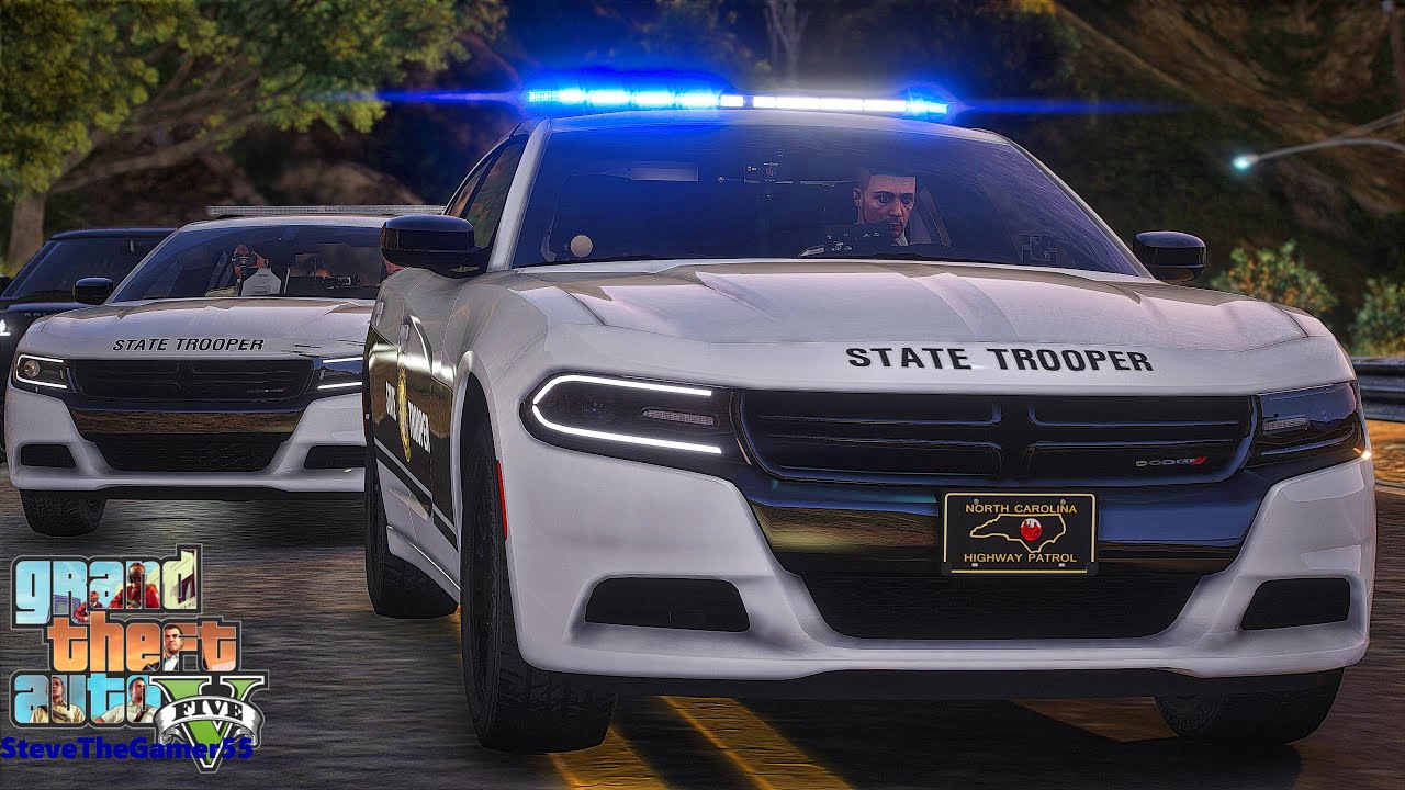 GTA 5 mod Highway Patrol| NC|| GTA 5 Lspdfr Mod| 4K