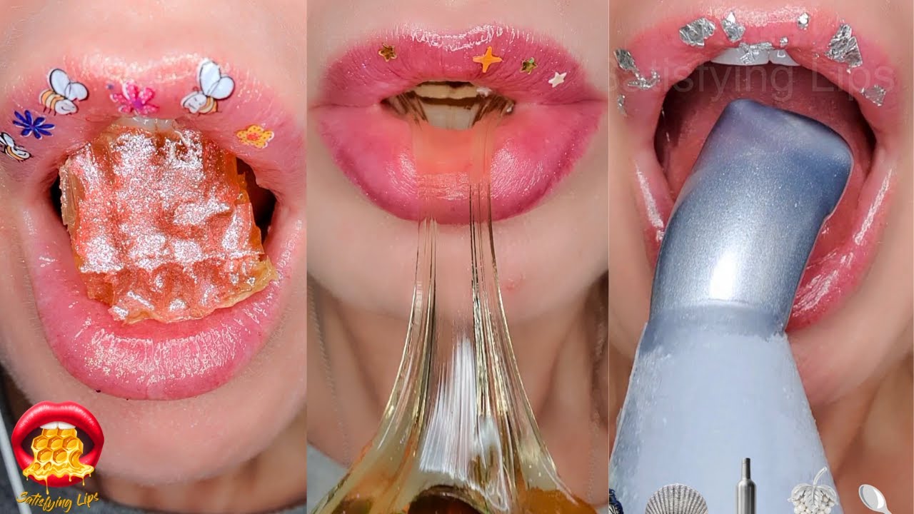 HONEY COMPILATION Satisfying ASMR Eating Different Honey Types Mukbang 먹방
