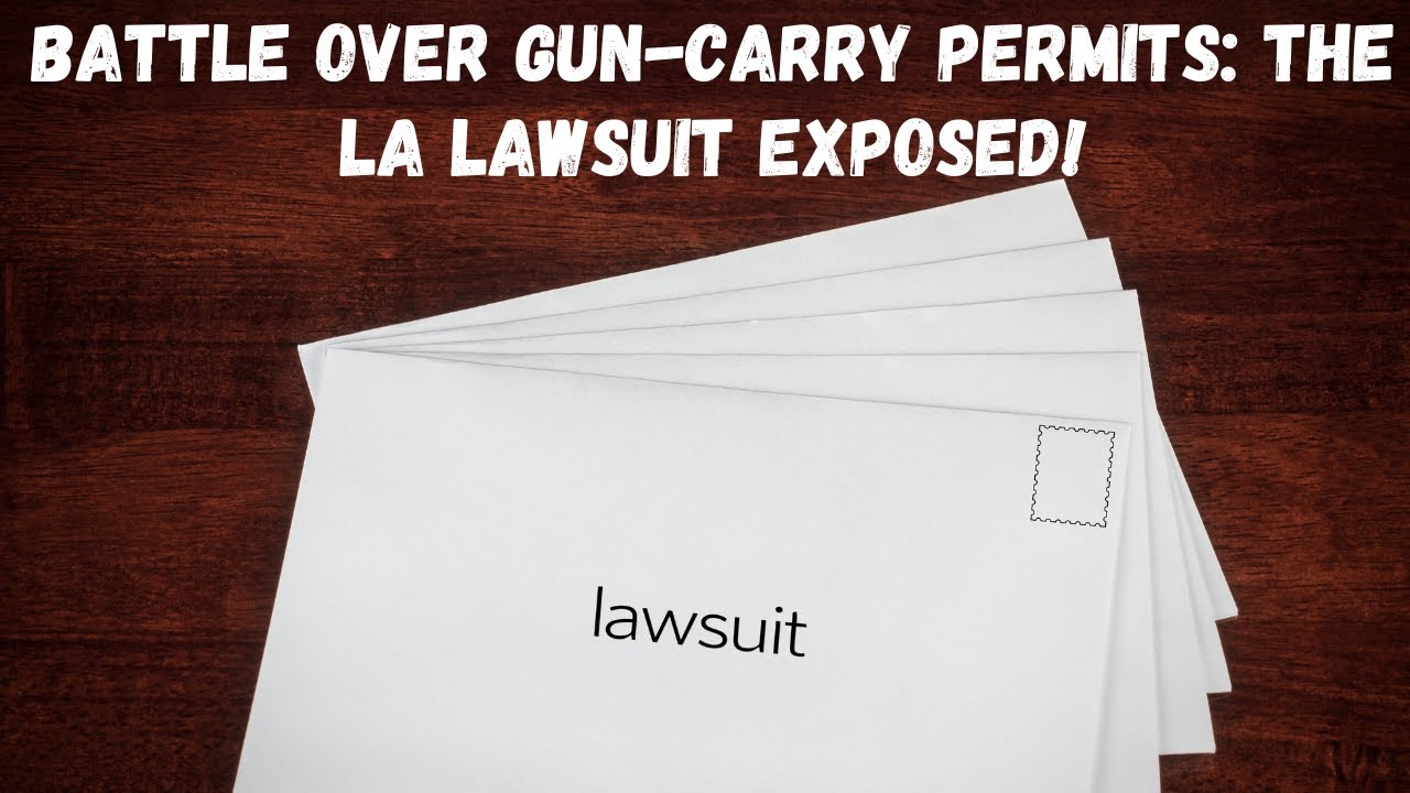 LA Gun-Carry Permit Lawsuit: What You Need to Know! #2anews
