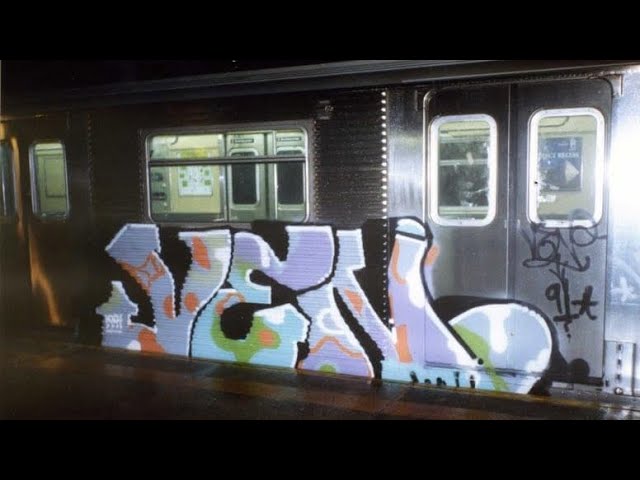 NYC 90’S TRAIN GRAFFITI PART 2!