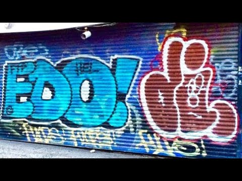 NYC GRAFFITI BOMBER EDO!
