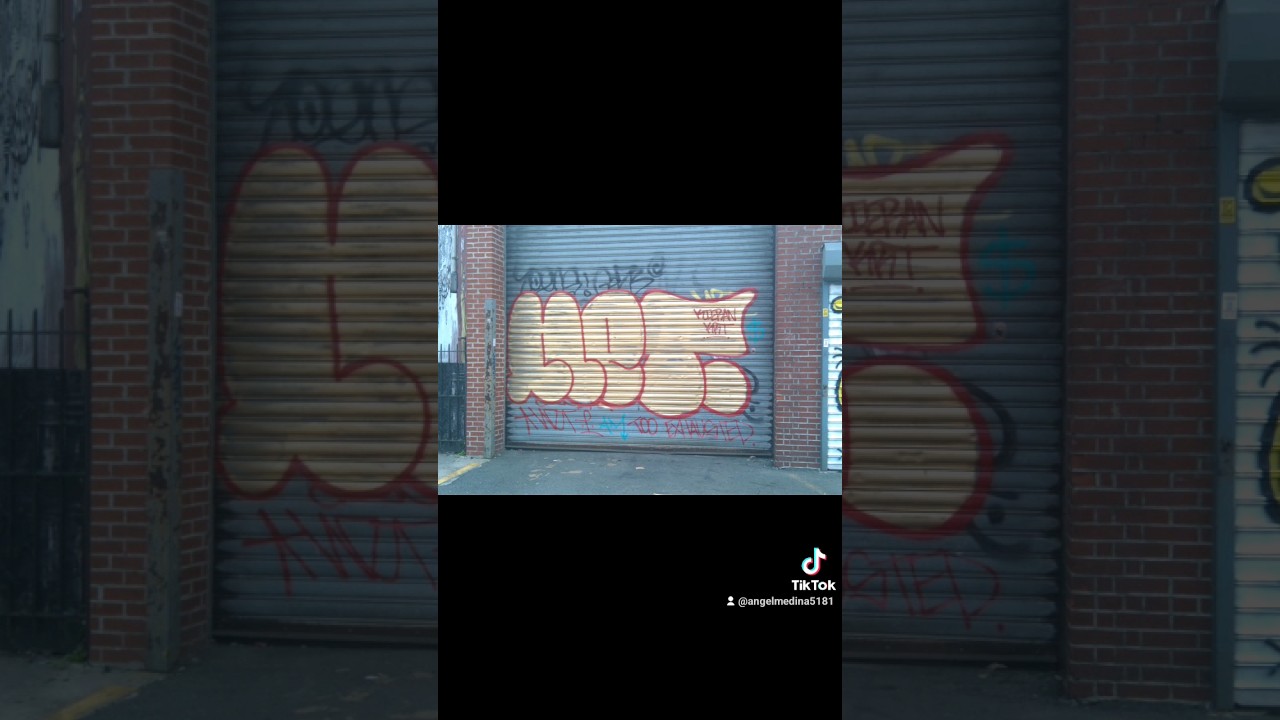 NYC GRAFFITI LEGEND NET KRT PART 1! #graffitinyc #nyc #art #graffitilife #urbanart #spraypaint #clip