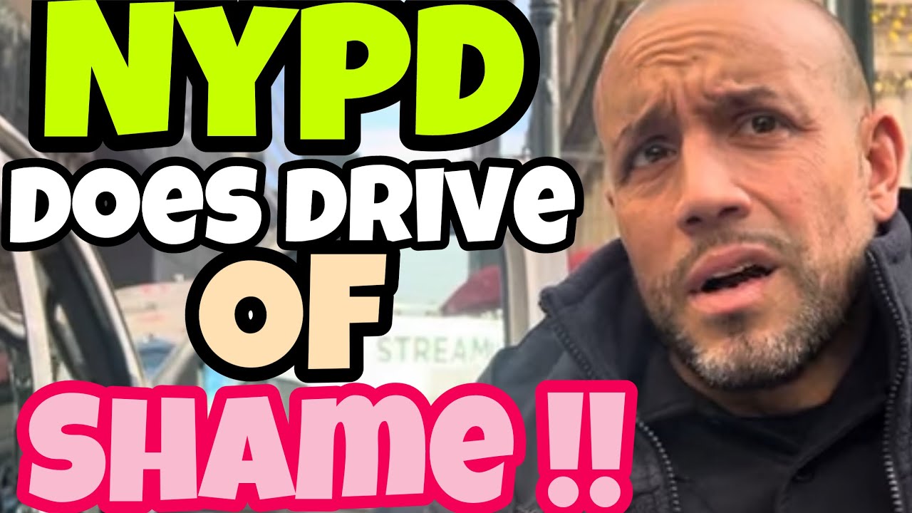 NYPD EGO does drive of shame !!