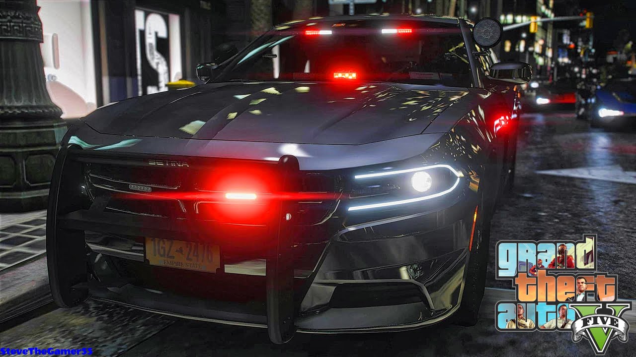 Playing GTA 5 As A POLICE OFFICER Highway Patrol| NYPD|| GTA 5 Lspdfr Mod| 4K