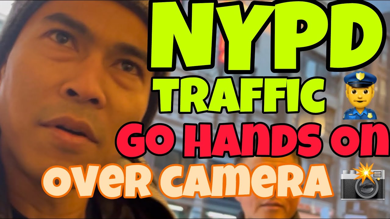 Traffic Cops go crazy over Camera 📸 | #viral #newyorkcity #1stamendment