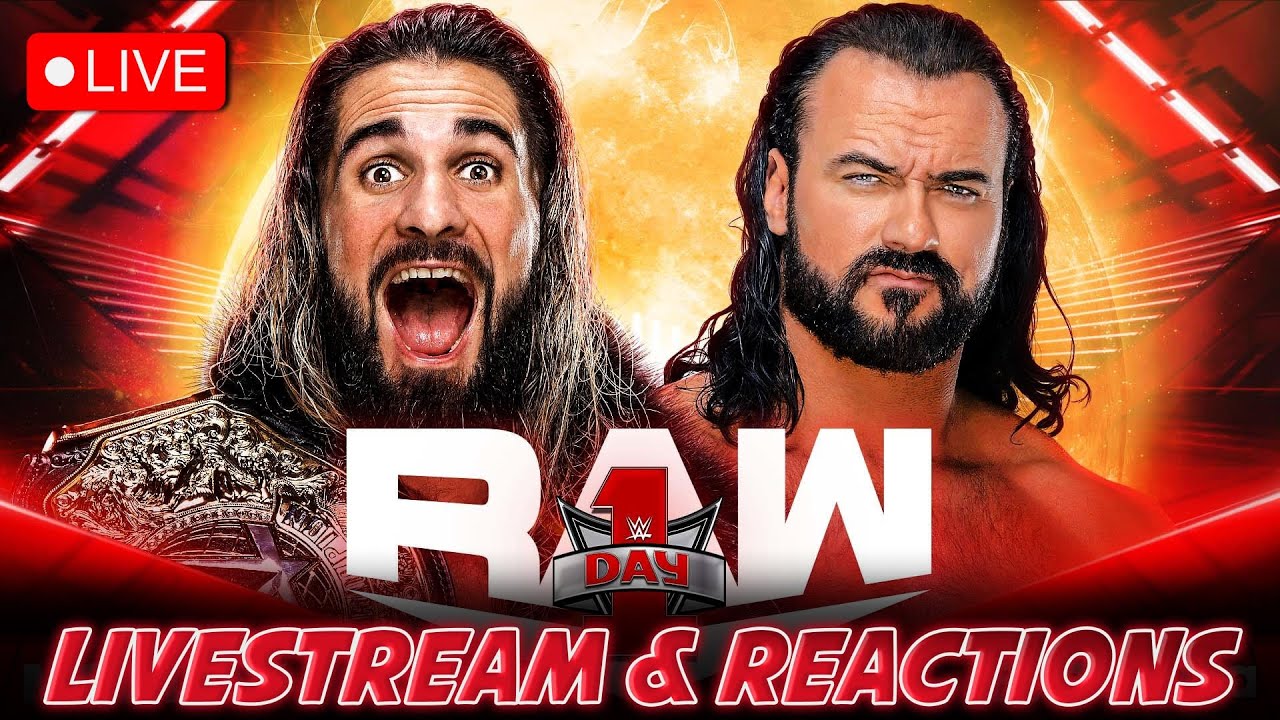🔴 WWE Monday Night Raw Day 1 Livestream: HAPPY NEW YEAR Drinking Game!!!