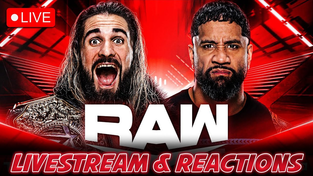 🔴 WWE Monday Night Raw Livestream: Jey Uso’s FIRST World Heavyweight Title Match!
