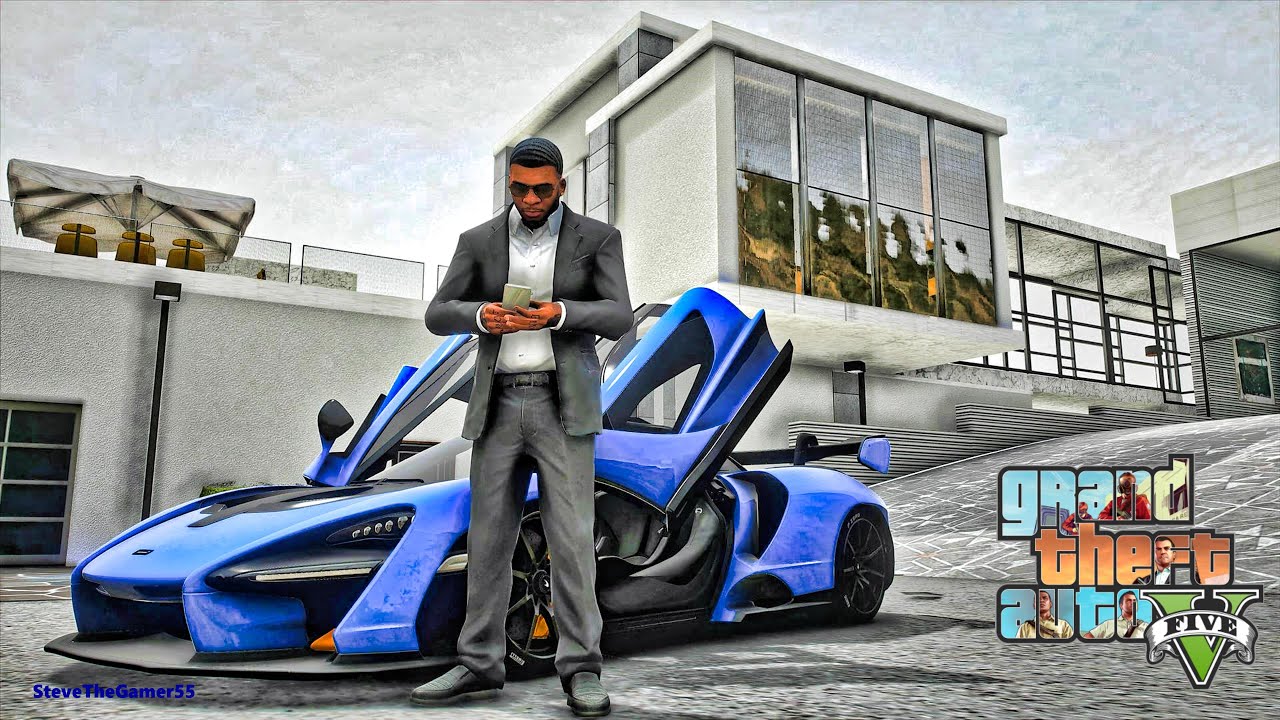 Billionaire’s New Mansion in GTA 5|  Let’s Go to Work| GTA 5 Mods| 4K