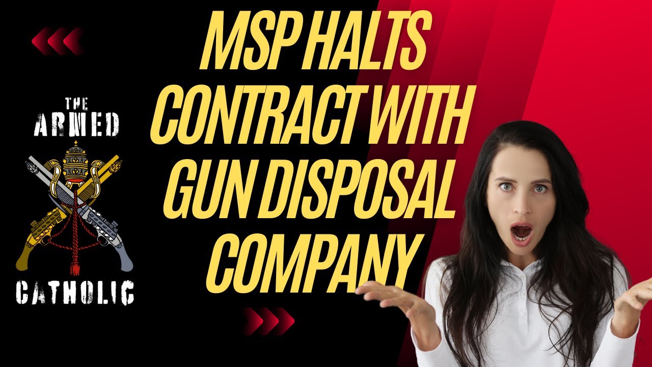 Exposé Reveals Truth: MSP Severs Ties with Gun Disposal Firm