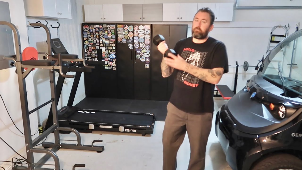 I Built A Home Gym In My Garage (Work In Progress) Cooking Veggies & New Celebration Publix Shopping
