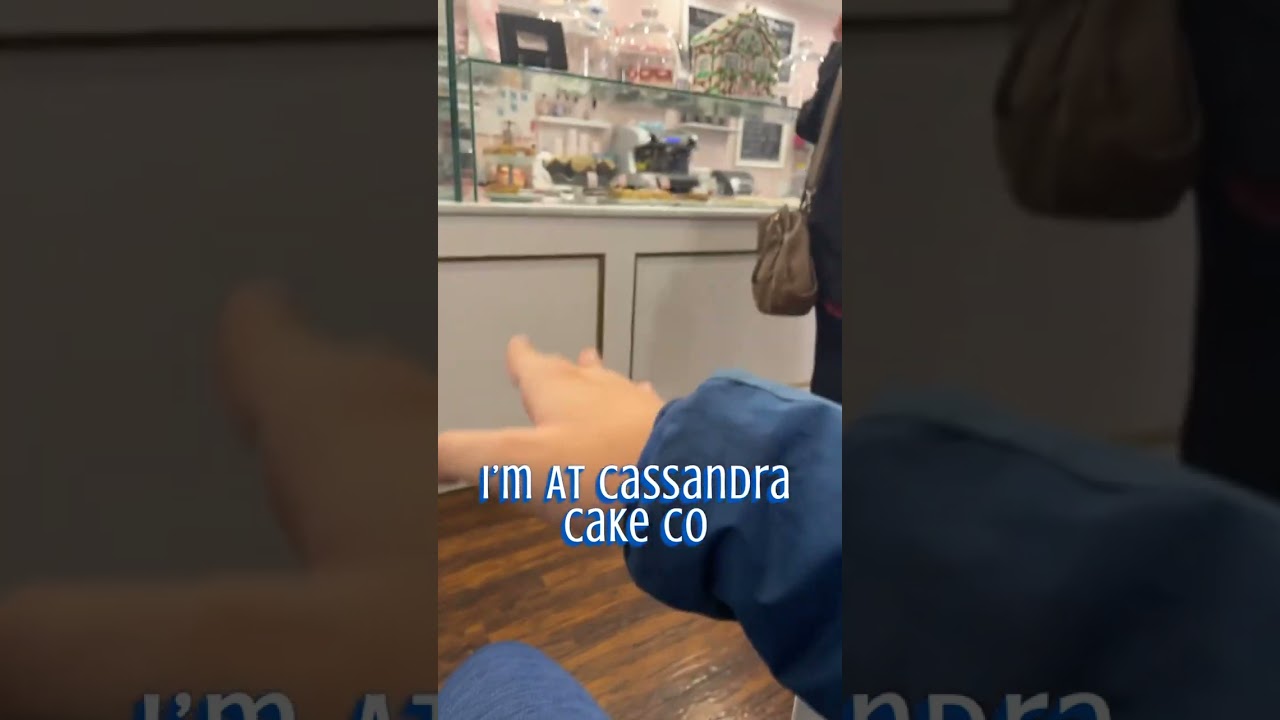 I’m At The Cassandra Cake Co Bakery #shorts