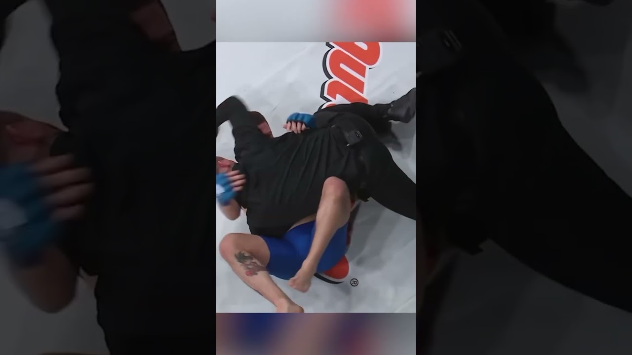 Now that’s a way to get out of an armbar 🤯