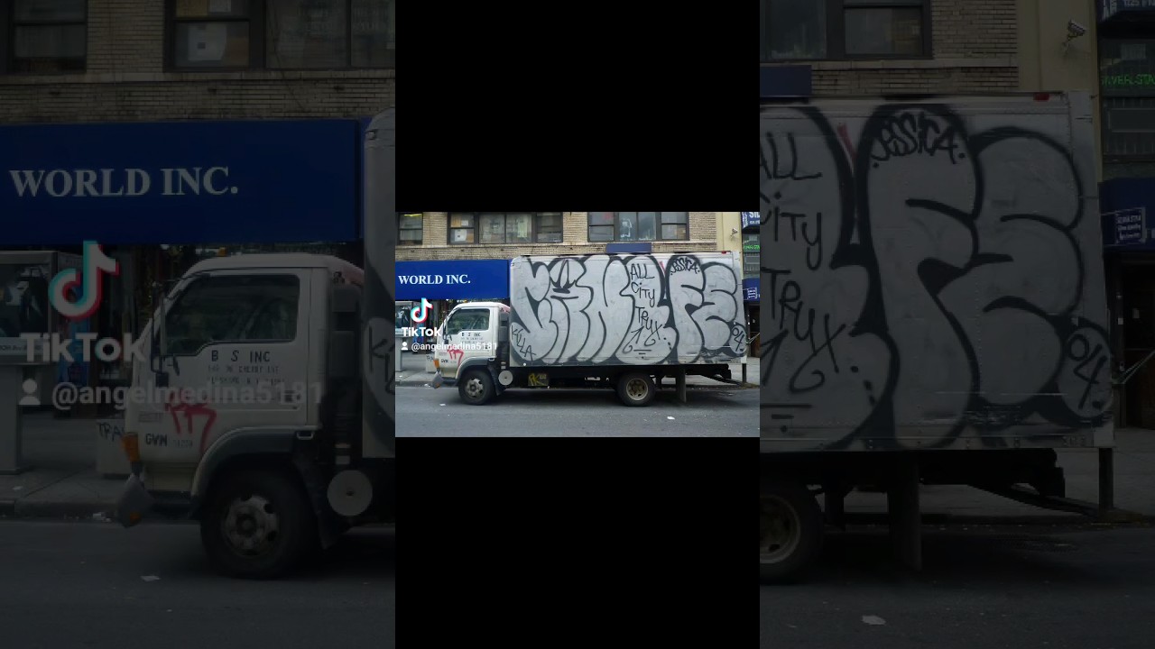 NYC GRAFFITI BOMBER CANO PART 1! #nyc #urbanart #art #graffitilife #graffiti #graffitinyc #shorts