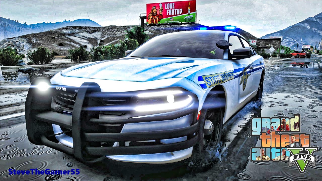 Playing GTA 5 As A POLICE OFFICER Highway Patrol|| SC|| GTA 5 Lspdfr Mod| 4K