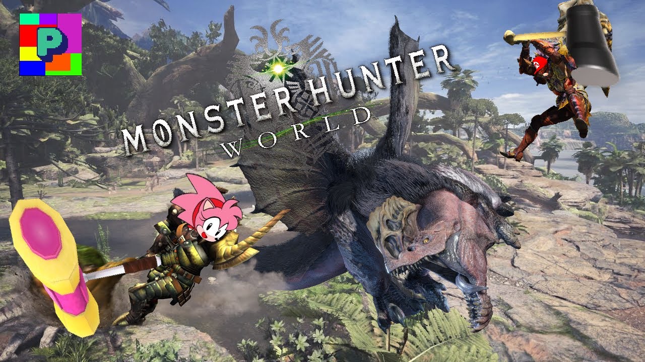 WE ARE GOING TO WACK EVERY T-REX | MONSTER HUNTER : WORLD | PLATFORMER LIVE |