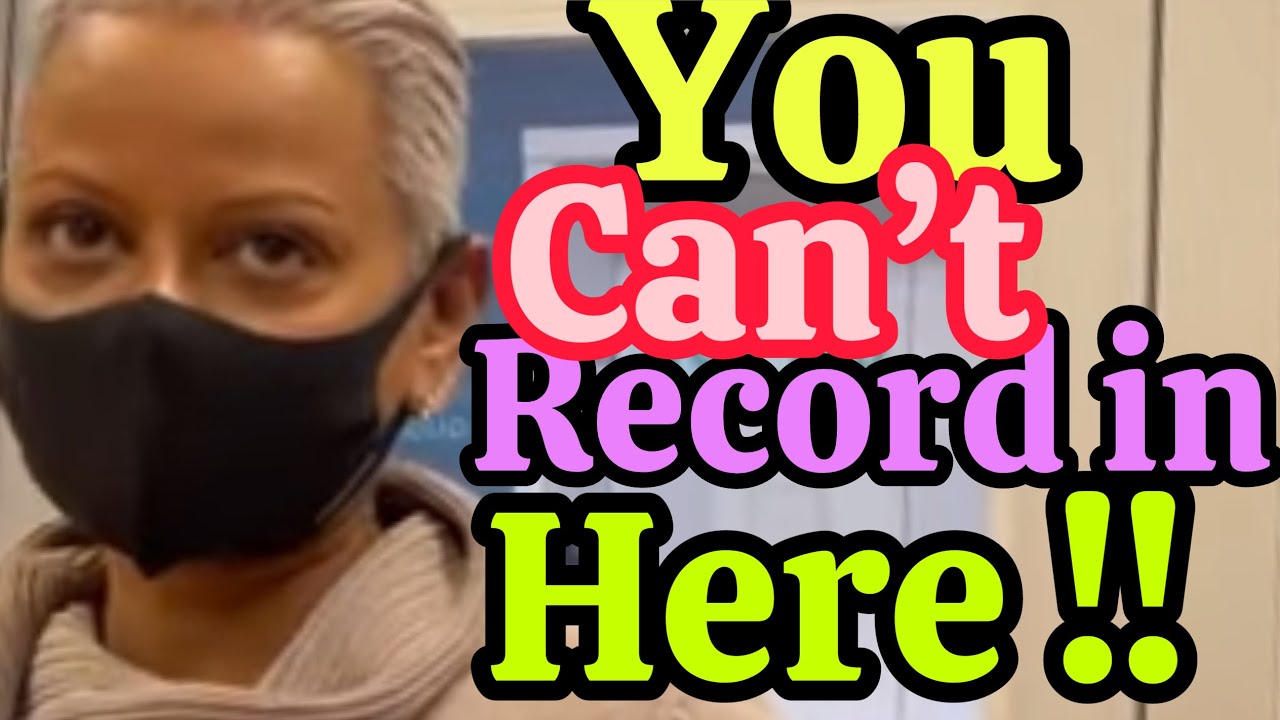 YOU CANT RECORD IN HERE !! | Workforce 1 Jamaica queens | #1stamendment #viralvideo