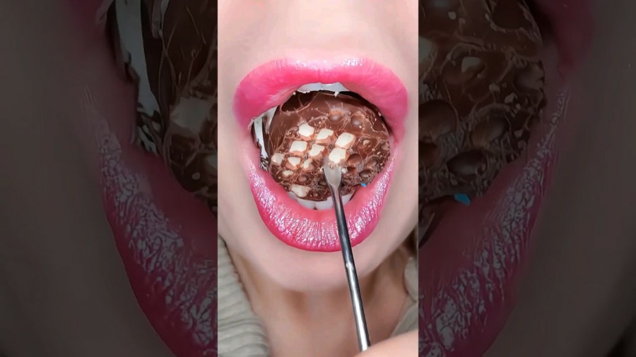 ASMR Satisfying Eating Cute Little Snacks #asmr #food #satisfyingfood