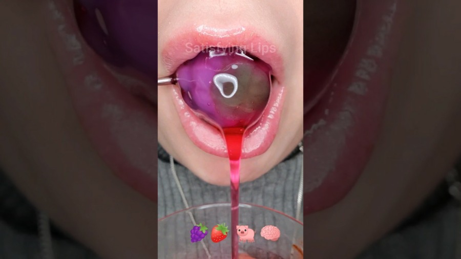 ASMR Satisfying Eating Tasty Candy #asmr #emojichallenge #satisfyingsoungs