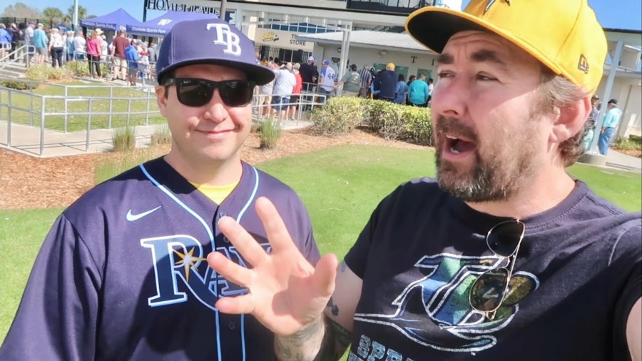 Baseball Is BACK (Kinda) & Everyone Hates The New MLB Uniforms- Tampa Bay Rays Spring Training Game