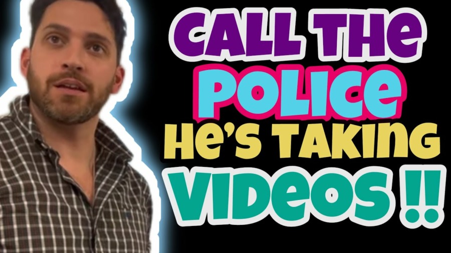 County office calls COPS!!  Over CAMERA !