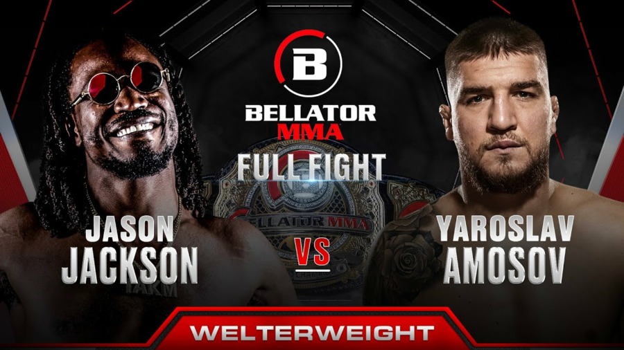 Jason Jackson vs Yaroslav Amosov (Welterweight Title Bout) | Bellator 301 Full Fight