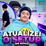 MUDEI TUDO no meu SETUP de novo! | Vlog