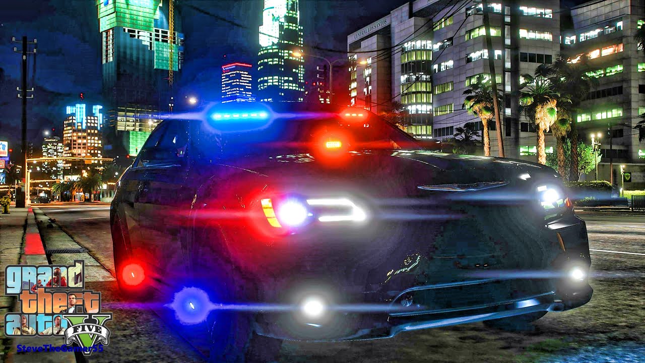 Playing GTA 5 As A POLICE OFFICER Gang Unit Patrol🔥🔥🔥||  GTA 5 Lspdfr Mod|  4K
