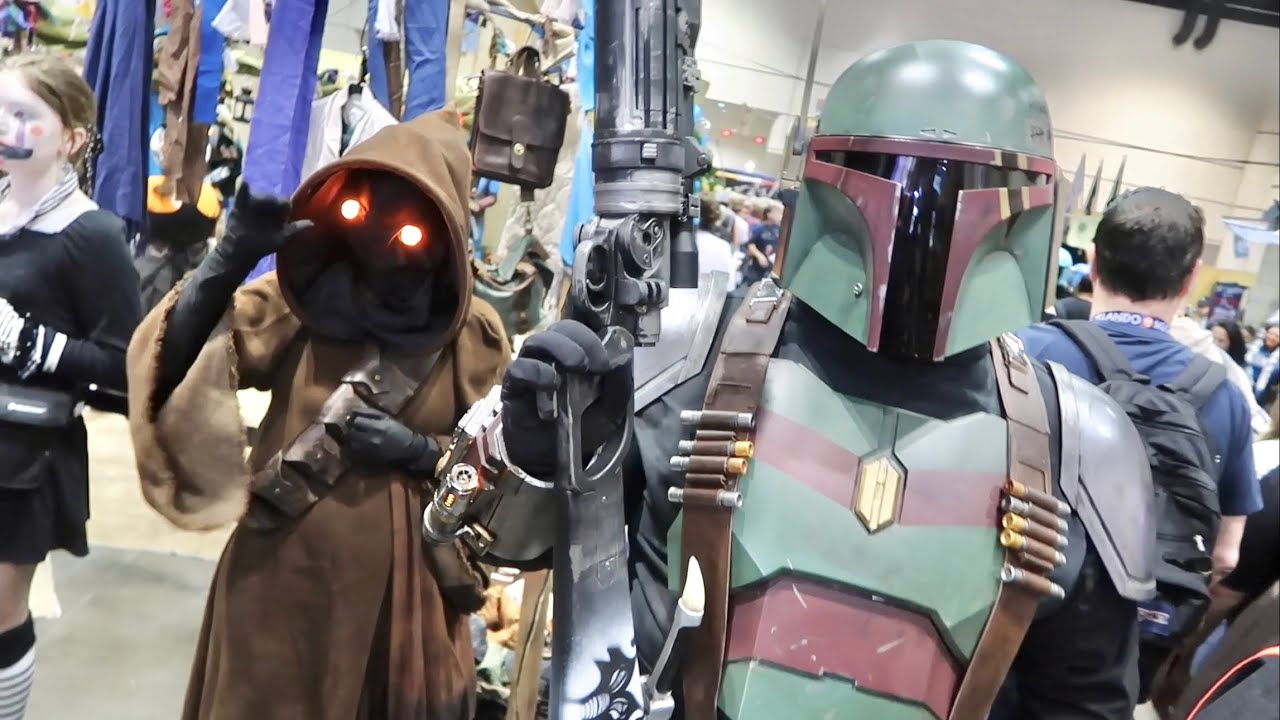 Star Wars Takes Over Megacon On My Final Day Of Convention- Mandalorian Overload & Village Walk Thru