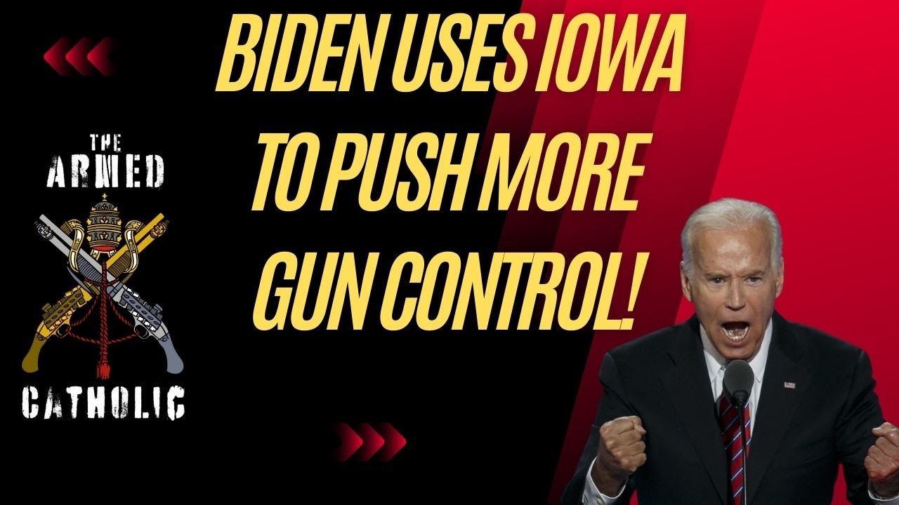 Unrelated Gun Control: Biden’s Iowa Speech