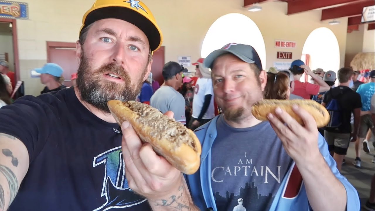 A VERY Philly Day In Florida – Delco Cheesesteak Review / The Phillie Phanatic & Goodbye To Captain
