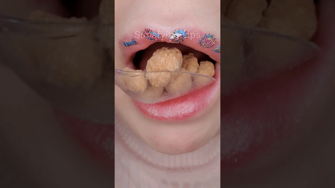 ASMR Satisfying Eating Crunchy Nuts 🥜 #asmr #asmrcrunch #oddlysatisfying