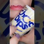 ASMR Satisfying Eating White Choc Dips #asmr #chocolate #oddlysatisfying