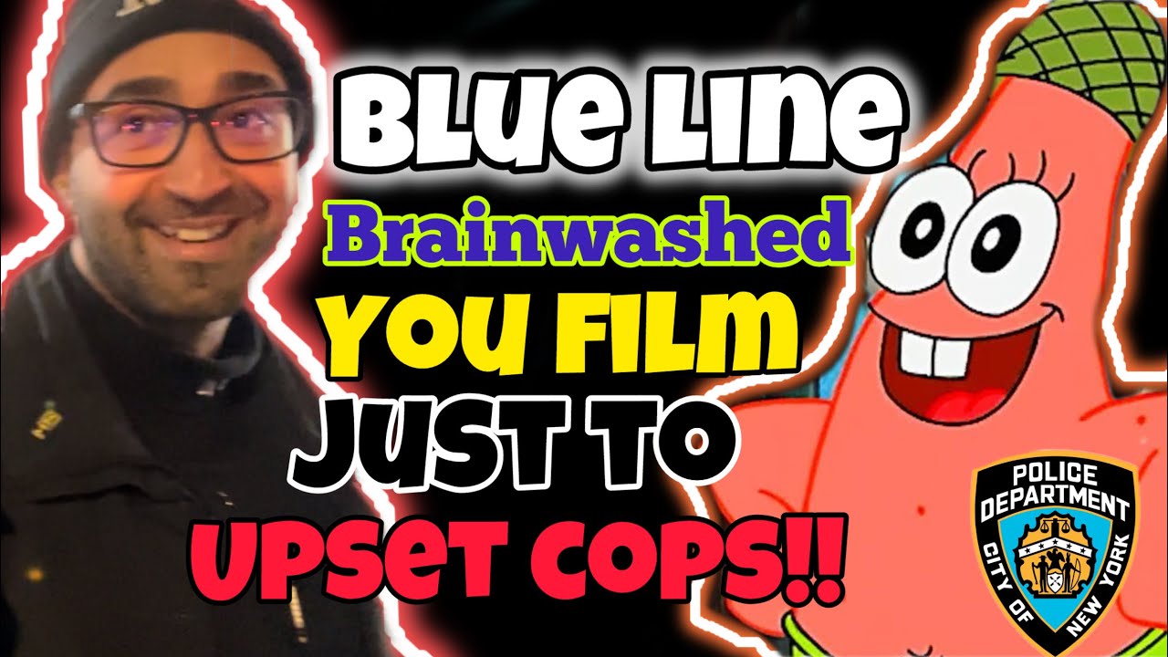 Blue Line Brainwashing ! #copwatch #1stamendment
