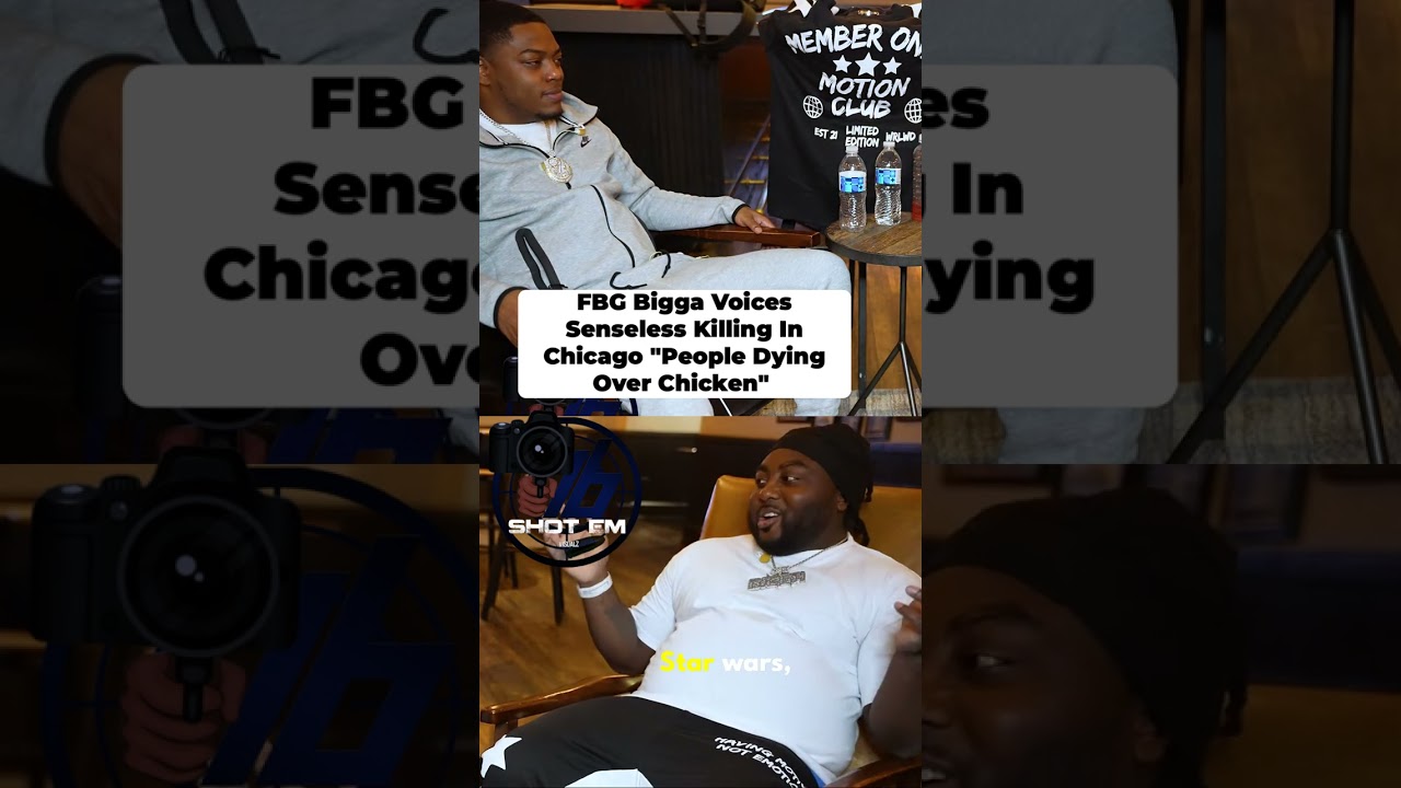 FBG Bigga Voices Senseless Killing In Chicago “Poeple Dying Over Chicken”.