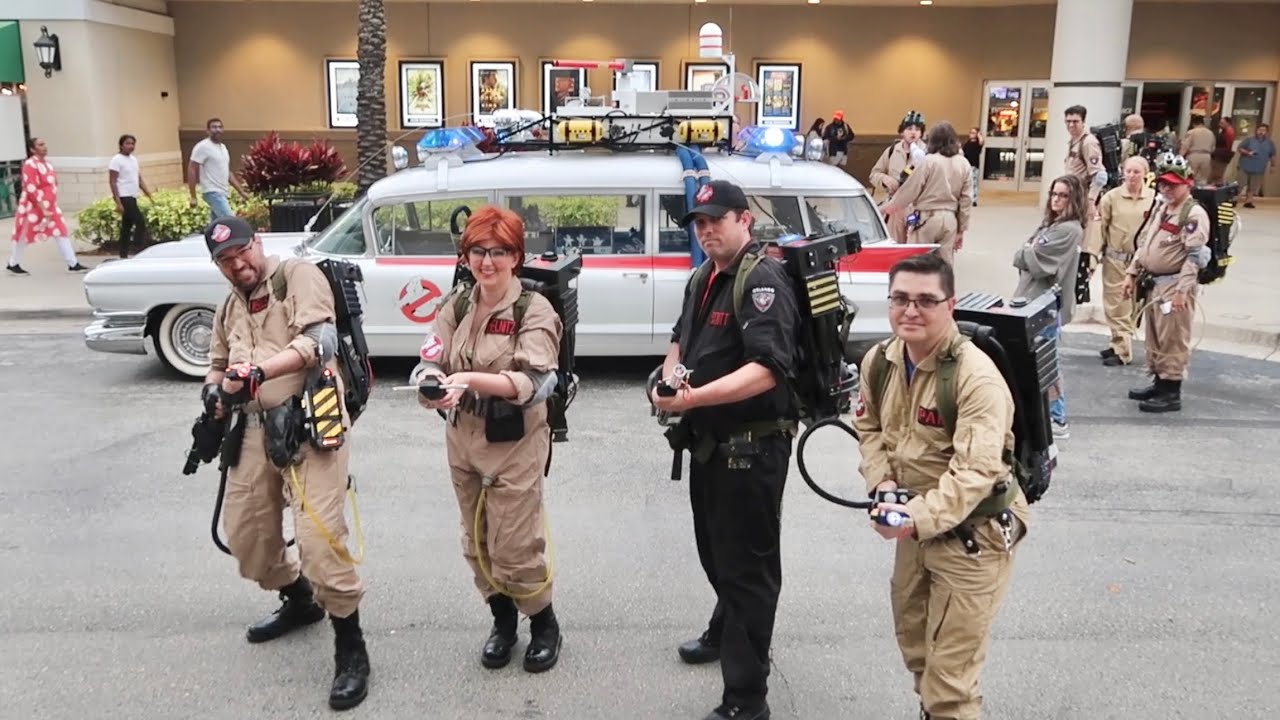 Ghostbusters Frozen Empire Movie Screening With Ecto-1 / Limited Merchandise & Stay Puft Popcorn