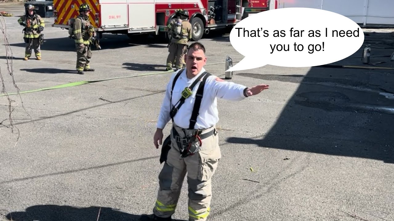 “I watch your videos!” Fire fighters respond to State street fire