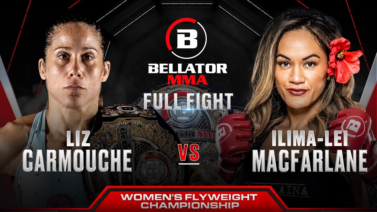 Liz Carmouche vs Ilima Lei-MacFarlane  (Women’s Flyweight Title Bout) | Bellator 300 Full Fight