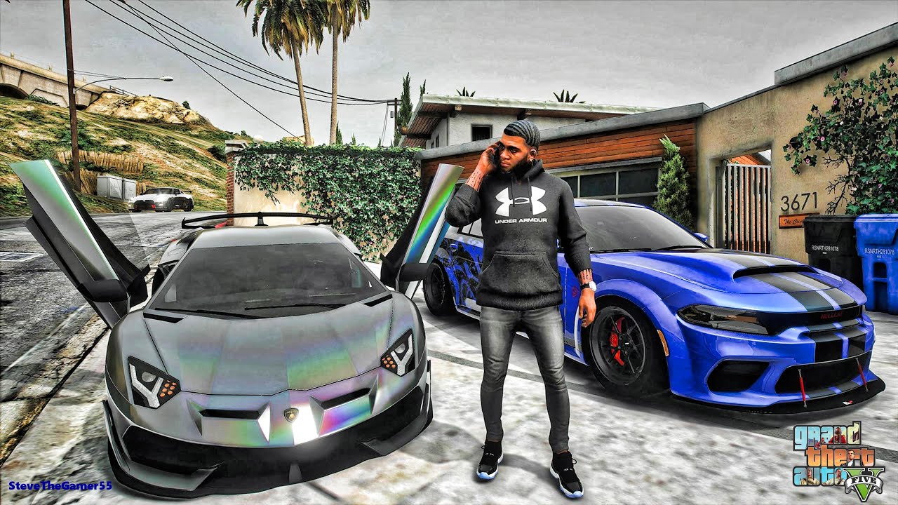Millionaire’s Best Garage in GTA 5|  Let’s Go to Work| GTA 5 Mods| 4K