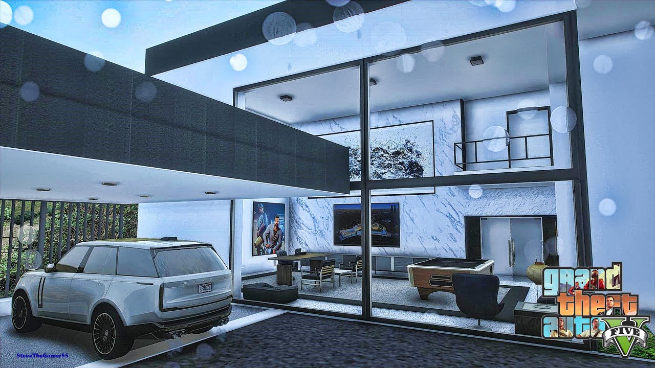 Millionaire’s New Mansion in GTA 5|  Let’s Go to Work| GTA 5 Mods| 4K