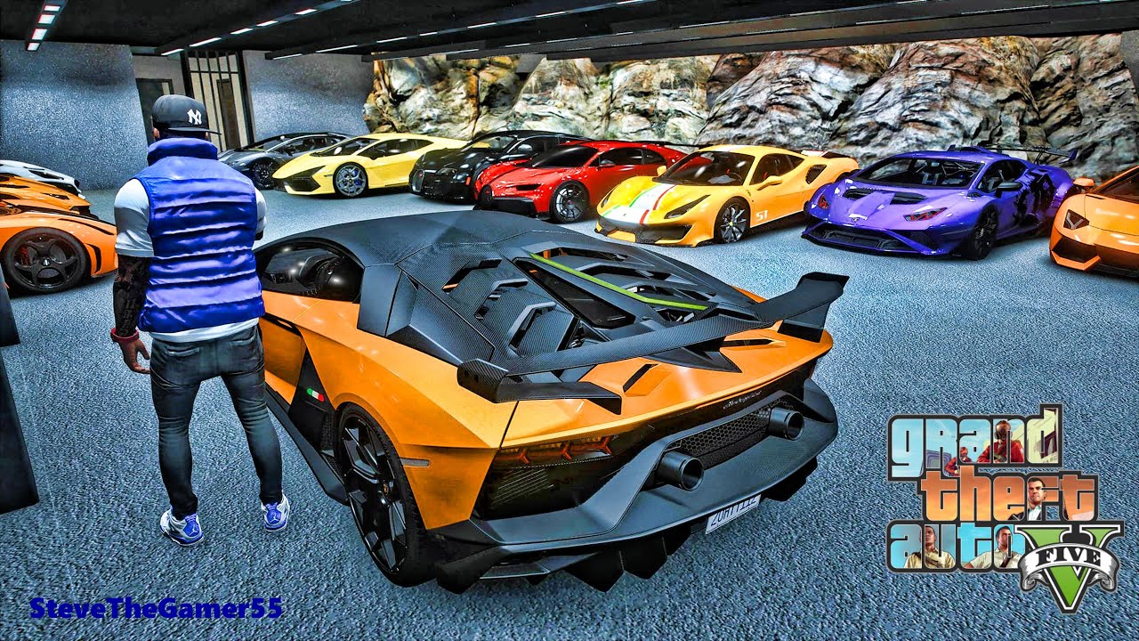 Millionaire’s Night Drive in GTA 5|  Let’s Go to Work| GTA 5 Mods| 4K